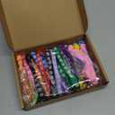 50 Pcs Adopt a Puppy Pet Party Favors Puppy Adoption Party Supplies 24 Adjustable Dog Collars with 24 ID Card for Pet Birthday DIY Craft