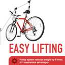 Racor - Ceiling-Mounted Bike Lift - Up to 50 lbs