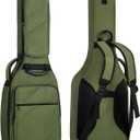 MUZNOTE Guitar Bag Electric Case Reinforced 0.7 In Thick Sponge Soft Padded Guitar Case with 3 Pockets Electric Guitar Gig Bag, Neck Cradle,Back Hanger Loop for 39 Electric Guitars