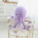 Cute Cartoon Octopus Plush Doll Toys Gift Sea Stuffed Toys for Kids and Lovers Home Decor (Purple, 15.7-Inch)