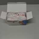 QUMY Dog Shoes for Large Dogs, Medium Dog Boots & Paw Protectors for Winter Snowy Day, Summer Hot Pavement, Water-Resistant in Rainy Weather, Outdoor Walking, Indoor Hardfloors Skid-Resistant Sole (Size 6: 2.6''x3.0''(W*L) (Pack of 4))