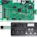 42002-0007S Control Board Kit with 472610Z Switch Pad Replacement 461105 Control Board Compatible with Mastertemp & Max-E-Therm,NA/LP Series Pool/Spa Heater Electrical Systems