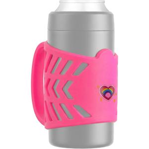 2 x Silicone Handle Compatible with Frost Buddy Universal Can Cooler, Can Holder with Handle for Beverages Can - Portable Non-Slip Travel Mug Grip with Protective Sleeve, Cup Holder for Outdoor Activities