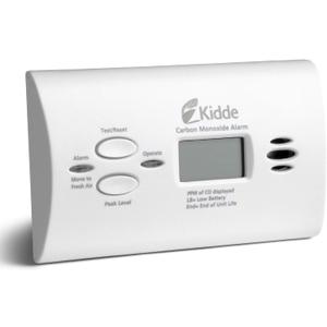 Kidde Carbon Monoxide Detector, AA Battery Powered CO Alarm with LEDs, Test-Reset Button, Low Battery Indicator, Portable (KN-COPP-B-LPM)