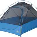 Kelty Tanglewood 2 or 3 Person Backpacking and Car Camping Tent  Sturdy Frame, Quick Corners for Easy Setup, Double Stake Vestibule, Clip-on Rainfly (Blue)