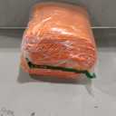 HolidayIdeas Outdoor Curtains for Patio Waterproof, 6 Panels - 54x95 Inches - Weatherproof Privacy Outsides Curtains for Cabana Porch Pergola, Sunlight & UV Blocking (Mecca Orange, Grommet Top)