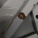 Furnulem 5 Drawer White Dressers for Bedroom 2 Tier Shelf Storage Small Fabric Dresser for Closet Sturdy Metal Frame Modern Style Storage Cabinets Organization Units for Hallway Rooms