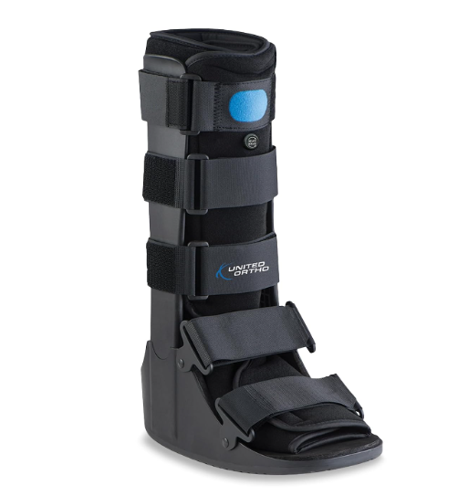 United Ortho USA14107 Air Cam Walker Fracture Boot, Large, Black