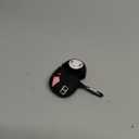 Case Compatible with AirPods 1/2, Super Cute Creative Sitting Faceless Man No Face Man Holding Umbrella Design Case, Soft Silicone Earphone Protection Skin +Hook