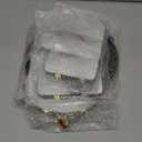 Creative Co-Op Various Velvet Edged Wall Mirrors, Multicolor, Set of 6 (5 1/2" x 6 1/2")