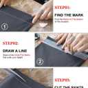 Rammus Womens High Waist Yoga Dress Pants with Pockets Stretch Work Pants for Women Bootcut Leg Slacks for Office Casual (Small, Brown)