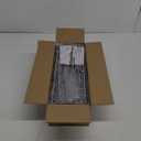 SPACELEAD Slim Storage Cart 3 Tier,Bathroom Organizer Rolling Utility,Mobile Shelving Unit Slide Out for Office, Kitchen, Laundry Room & Narrow Places,Gray (Grey)