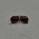 livho Trendy Polarized Aviator Sunglasses Women Men, Retro Sun Glasses for Women Men 2025, Oversized UV Protection Shades (Dark Brown Tortoise/ Brown)