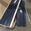 Goplus Storage Shed, Metal 7' X 4' Outdoor Building Organizer with 4 Vents & Double Sliding Door for Garden Backyard Farm (7'X4')