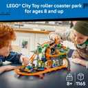 LEGO City Lava Land Roller Coaster Park 60501
Building Toys for Boys & Girls, Ages 8+, Functioning Rides, 8 Minifigures, 1,165 pieces, Gift for Birthdays