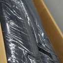 Ergonomic Office Chair with High Back Headrest, PU Leather Executive Desk Chair - Padded Flip-Up Armrests, Lumbar Support, Swivel Computer Chair for Home Office & Gaming, Black