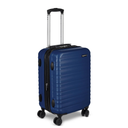 Amazon Basics 21" Hardside Carry-On Luggage, Hardshell Suitcase With Wheels, Expandable For Up to 25% More Space, With Scratch-Resistant Surface, Four Multi-directional Wheels, Navy Blue