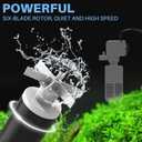 Aquarium Filter - Fish Tank/Turtle Tank Pumps & Filters for 50 to 150 Gallon Tank, Adjustable Oxygenation Amount and Direction (20W for 50~150 Gallon (Medium Sized )