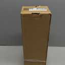 WOPITUES Wood Floating Shelves Set of 6, Shelves for Wall Decor, Farmhouse Shelf for Bedroom, Bathroom Storage Shelves, Book Shelves for Living Room, Dark Brown 