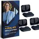 Stick On Bifocal Reading Lenses for Sunglasses, Reusable Reader Inserts for Goggles, Safety Glasses & Small Print