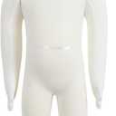 Kids Mannequin Child Dress Form Foam Flexible Full Body Manikin with Removable Head, 1 Year Old Beige