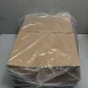 BOX USA 10103 Flat Corrugated Cardboard Box 10" L x 10" W x 3" H, Kraft, For Shipping, Packing and Moving (Pack of 25)