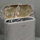 TODAYGO Slim Bathroom Trash Can:2.6 Gallon with Removable Lid Narrow Design Bin for Toilet Shower Small Spaces & Rooms - Odor-Proof Dog-Proof Touchless & Family Use Plastic Compact