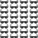 120pcs Mini Doll Sunglasses, Black Plastic Dollhouse Accessories for DIY Decoration, Kids Play House Toys, for Doll Dress-up and Parent-Child Interaction, 1.18 X 1.02 X 0.39 Inches