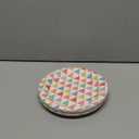 Cheerland Colorful Birthday Party Plates Multicolored Rainbow Party Decoration Supplies Dessert Confetti Paper Plate for Kids Birthday Celebration Baby Shower Decorations Tableware Supplies Pack Of 24