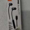 JBL Tune 310C - Wired Hi-Res in-Ear Headphones, Tangle-Free Flat Cable, 3-Button Remote with Microphone (Black)