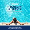 Pool Paint Blue, Durability Concrete Swimming Pool Paint Quick-drying Waterproof Coating Acrylic Pool Paint for Underground Above ground Cement Pond, Water Parks Plaster, Fiberglass, Steel and Aluminum Pools 1 Gallon