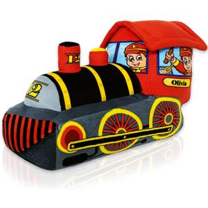 ArtCreativity 11 Inch Cozy Plush Train for Kids, Soft and Cuddly Train Pillow Toy, Cute Nursery Décor, Carnival Prize, Boys, Girls, Newborn, Infant, Toddler