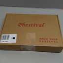 Removable plastic Pitchfork 112 cm red/black