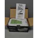 Mueller Pro-Series V Blade Veggie Chopper, Egg Slicer, Spiralizer, Dicer, Cutter, Food Chopper, Gifts for Mom, Kitchen Accessories & Kitchen Essentials with Food Container and Lid White Sand/Green