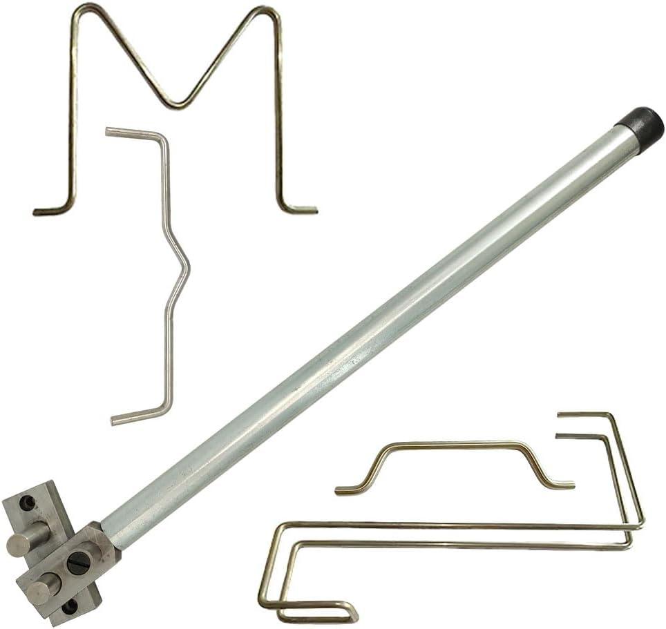 Rebar Bender;Metal Bending Machine;Metal Bending Tools for Steel.Manual Bending of Various Round and Flat Bars, Maximum Bending Angle 180 Degrees