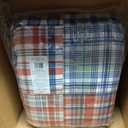 Nautica - King Size Quilt Set, All Season Cotton Home Bedding, Lightweight & Reversible (Raeford Blue, King)