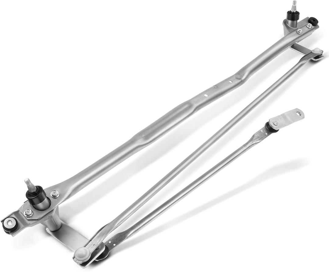 A-Premium Windshield Wiper Transmission Linkage Assembly Compatible with Chevy, Cadillac and GMC Vehicles - Silverado 1500/2500/2500HD/3500, Sierra 1500/2500/3500, Escalade, Avalanche 1500/2500, Yukon