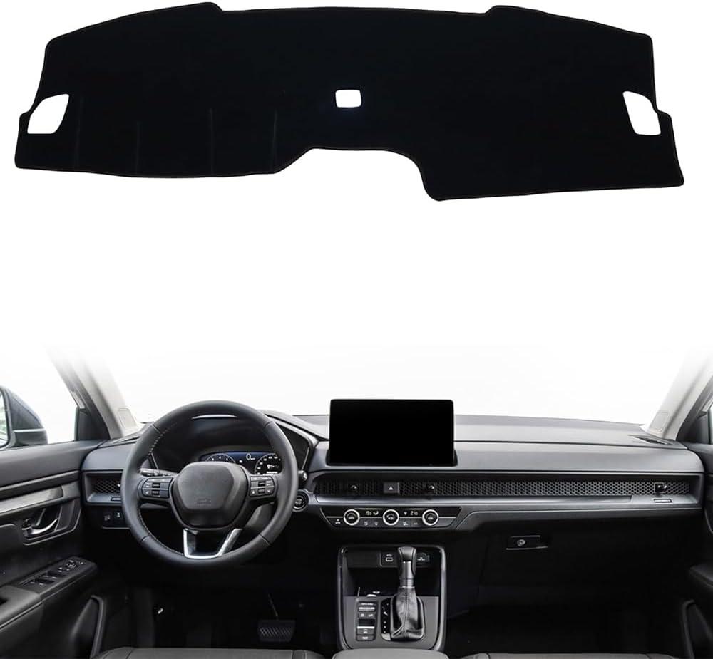 POSAID for Honda CRV Dash Cover 2023 2024 2025 Dashboard Cover Mat Custom Fit for Honda CR-V, Black