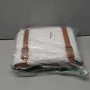 Tiny Land Picnic Blankets, 2 in1 Double Layer Waterproof Mat + Blanket, Foldable Beach Mat,Outdoor Blanket, Portable Camping Blanket, Extra Large Beach Mat, for Camping Park Beach Grass (White)