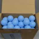 Hanaive 100 Pack Table Tennis Balls Multi Colored 40mm Plastic Balls Bulk Washable Small Game for Carnival Pool Games, Party Decoration Pet Toy