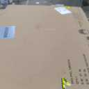 JoanKaren Modern Vanity Makeup Desk with Vanity Mirror, Built-in Lights, 4 Drawers, Crystal Ball Knobs, Power Outlet, White Makeup Desk for Bedroom