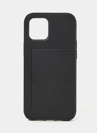 Coolden iPhone 16 Pro max Phone case - Black - with card holder