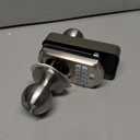 TEEHO TE003 Keyless Entry Keypad Door Lock with Handle, Electronic Digital Smart Deadbolt Locks with 2 Backup Keys, Door Knob with Code for Front Door Bedroom, Auto Lock, Easy to Install, Satin Nickel