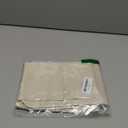 DECOVSUN Beige Valance for Windows 52x18 Inch Solid Thermal Insulated Blackout Rod Pocket Kitchen Short Curtain Toppers Valance for Bathroom Living Room 1 Panel