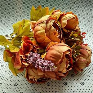 Artificial and Dried Flower Silk Fake Flower Multi-use Wedding Party Home Decoration - ( Color: 4 )