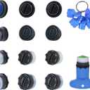 Hibbent 12 Pcs Faucet Aerator with 6 Pcs Faucet Aerator Key Removal Wrench Tool, Aerators Replacement Inserts for Sink M16.5 18.5 21.5 24 mm Tap Aerators Flow Restrictor