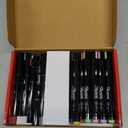 Sharpie Creative Markers, Combo Pack, Water-Based Acrylic, Bullet & Brush Tips, Assorted Colors Including Earth Tones, 24 Count - Works on Paper, Metal, Wood, Ceramic, Glass, Rock, Canvas