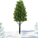 Topiary Trees Artificial Outdoor | Realistic UV-Resistant Topiary | Fake Tree Pine Needle Shrubs - for Indoor Living Room Garden Yard Porch Patio Pathway Lawn Driveway Farmhouse Holiday