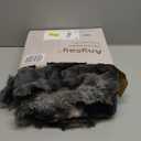 Faux Fur Throw Blanket, 1000GSM Fluffy Soft Bubble Blanket for Couch Bed, Cozy Plush Warm and Thick Blanket, Fuzzy Rabbit Throw for Living Room Bedroom 50''*60'' Tie-dye Grey