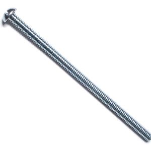 014973236977 Combo Round Machine Screws, 1/4-20 x 5, Piece-100, zinc